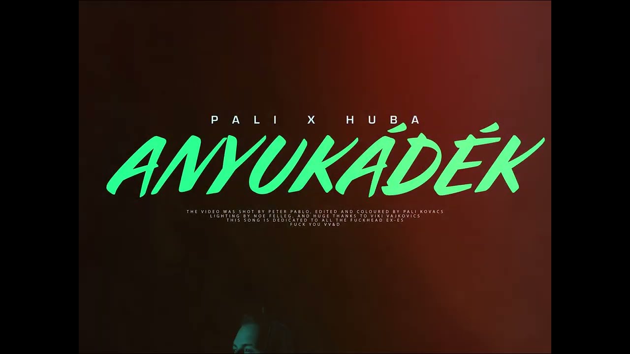 apali x huba - anyukádék │ OFFICIAL MUSIC VIDEO