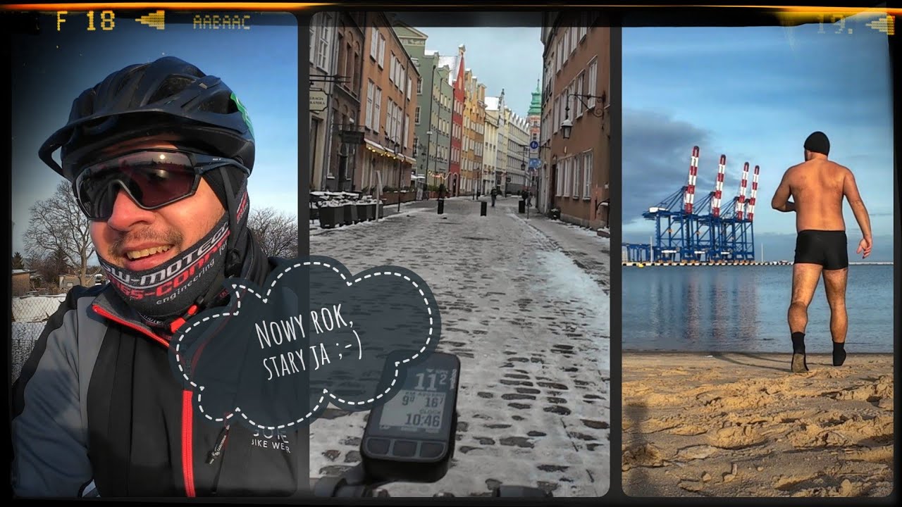 Czy warto cokolwiek planować w 2025? Rowerem na plażę w styczniu 🚴🏽❄️#bikevlog