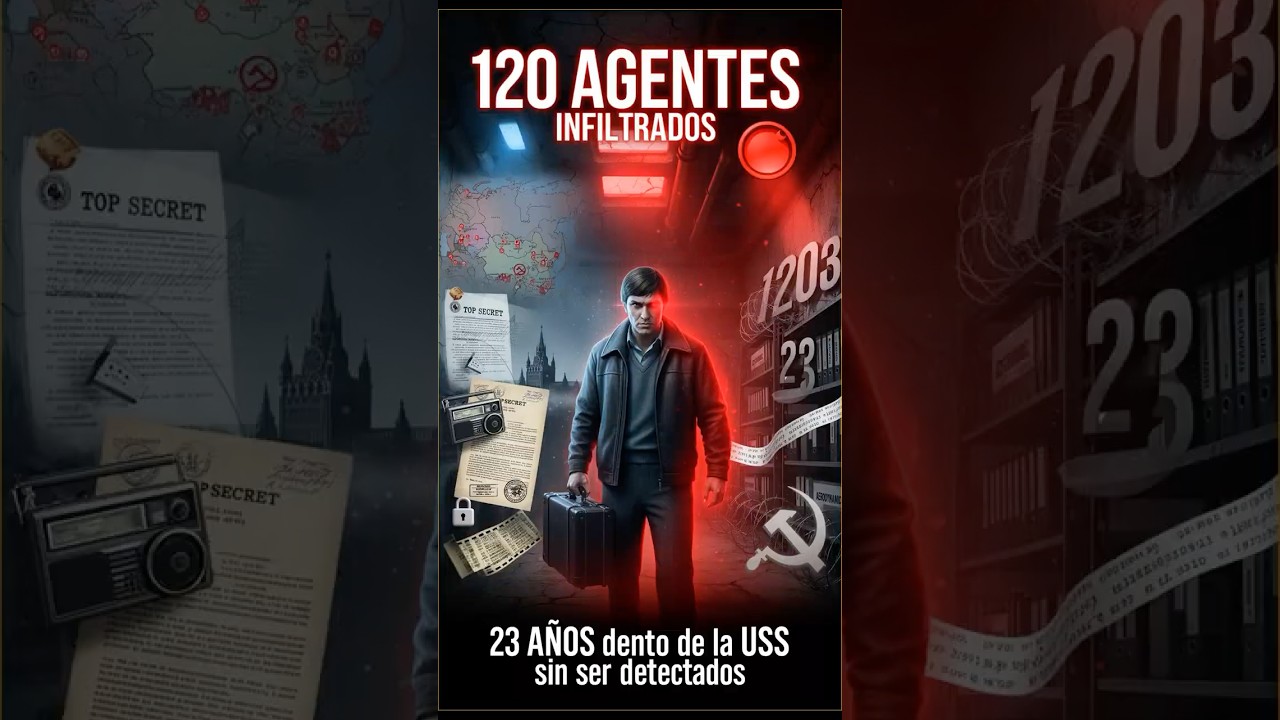 😱120 AGENTES INFILTRADOS en la URSS durante 23 AÑOS sin ser detectados 🔴