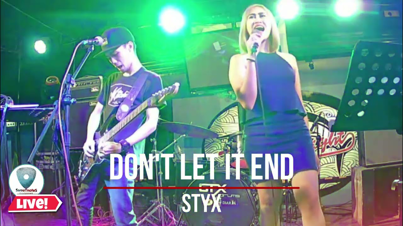 Don't let it end | Styx - Sweetnotes Cover
