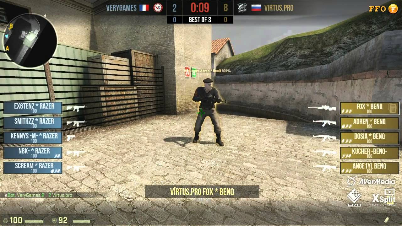 Fnatic FragOut - Virtus.pro vs VeryGames (Part 1)