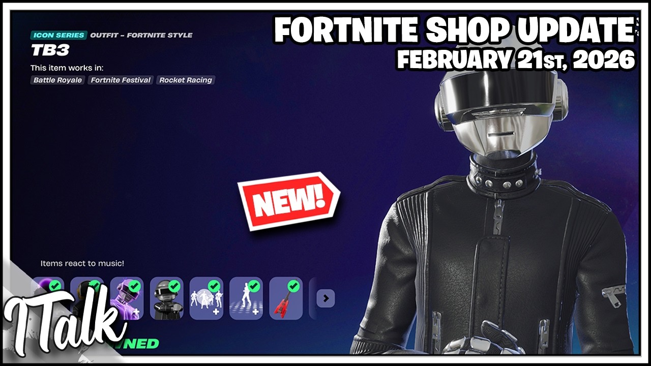 Магазин Fortnite: DAFT PUNK ВЕРНУЛСЯ + *НОВЫЙ* ПИТОМЕЦ! [21 февраля 2026 г.] (Fortnite Глава 7)