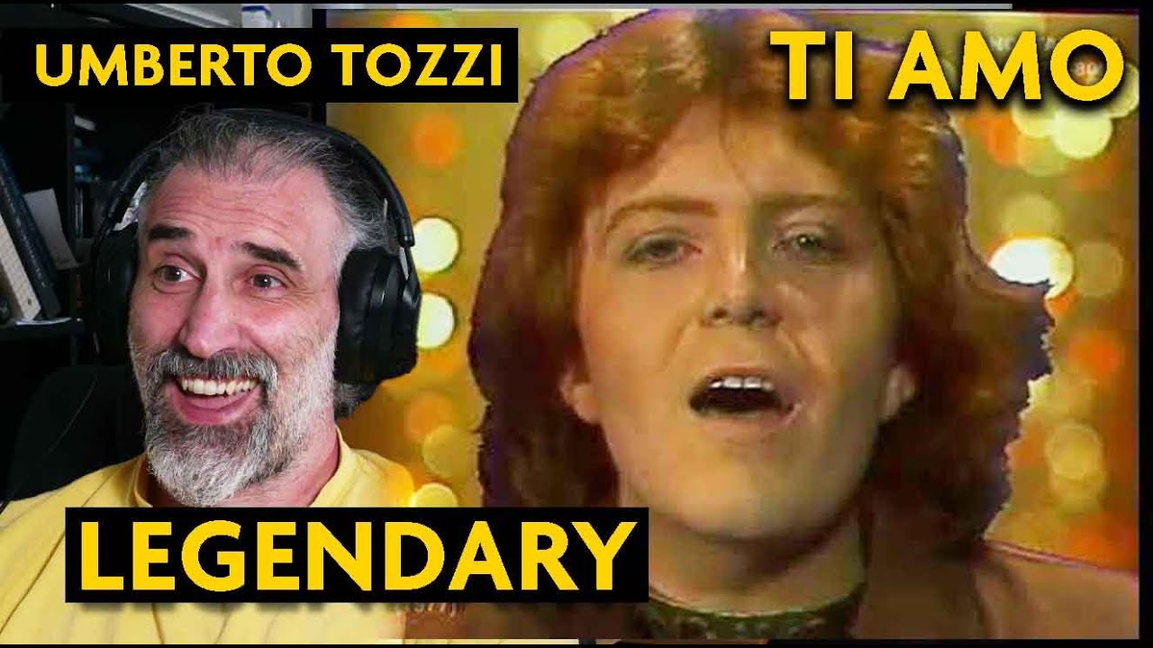 Umberto Tozzi - Ti Amo - first time reaction