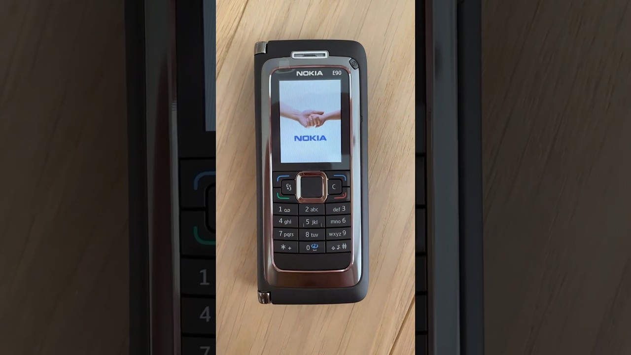 Nokia E90 Super 👌 Amazing Phone #shotrs #mobile #nokialovers #nokia