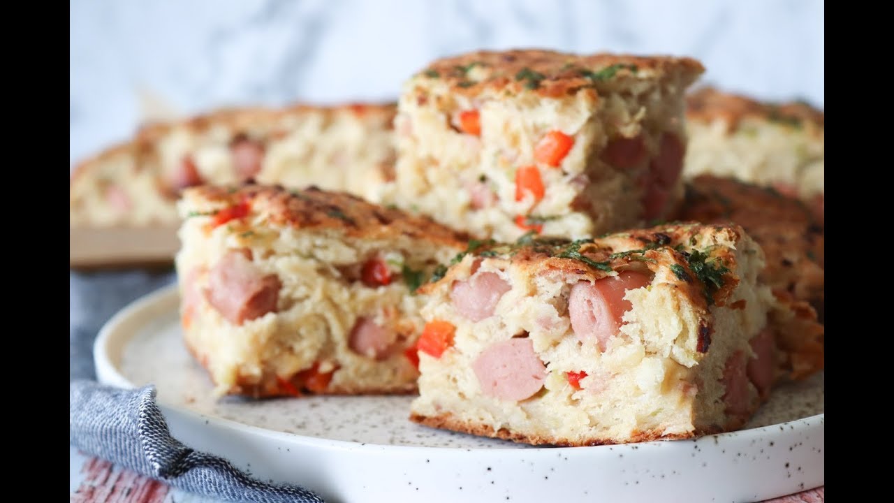 Madbr&oslash;d Med P&oslash;lser, Skinke Og Ost - Madpakke Id&eacute; - One Kitchen DK