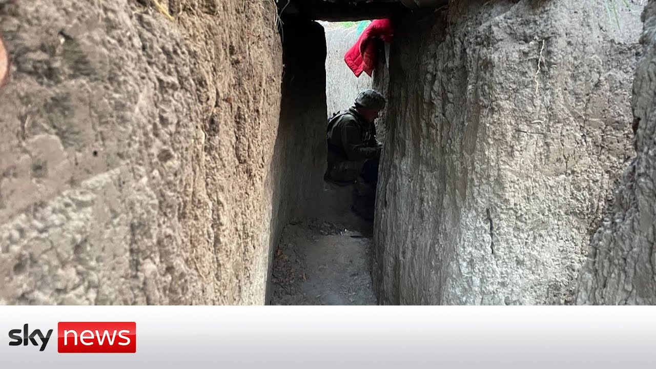 Ukraine War: Soldiers dug in but determined near Kherson