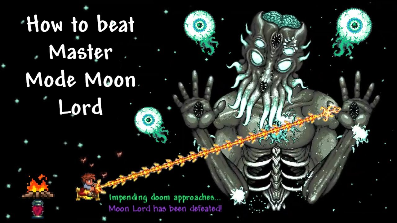 Easiest way to beat Master Mode Moon Lord 1.4.5