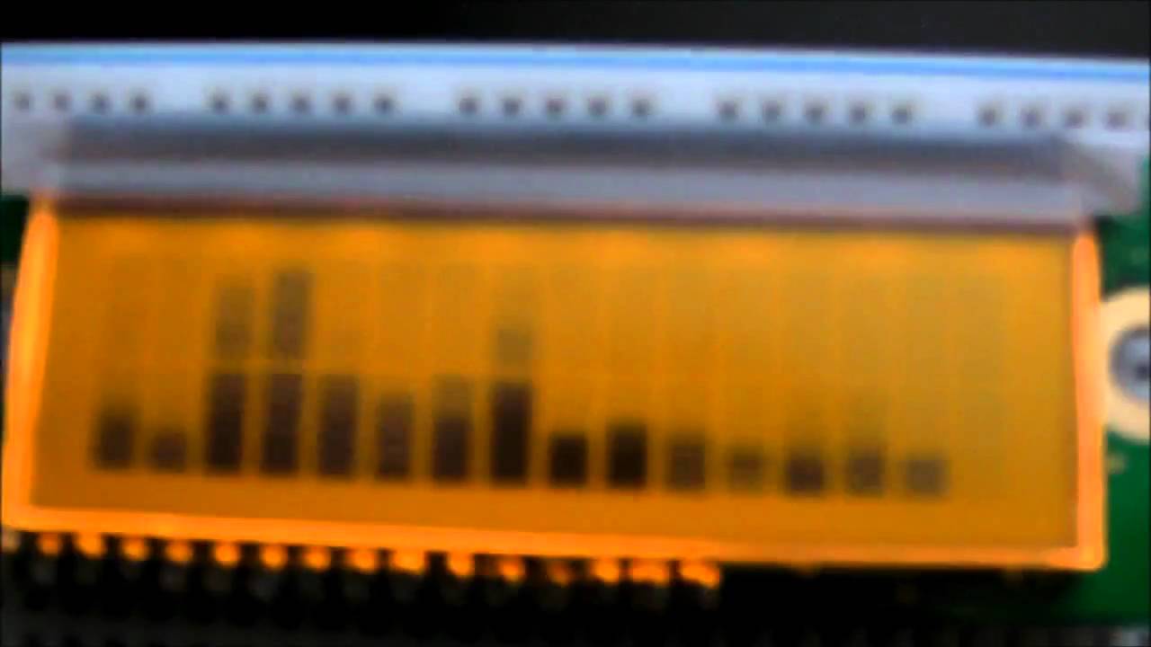 Real time FFT audio spectrum analyzer ( PIC16F )