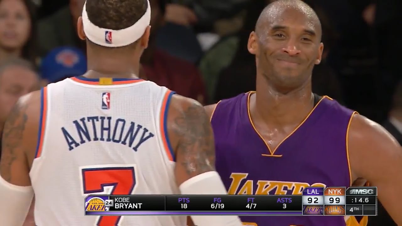 Kobe Bryant 18 Points at New York Knicks - Full Highlights 08/11/2015