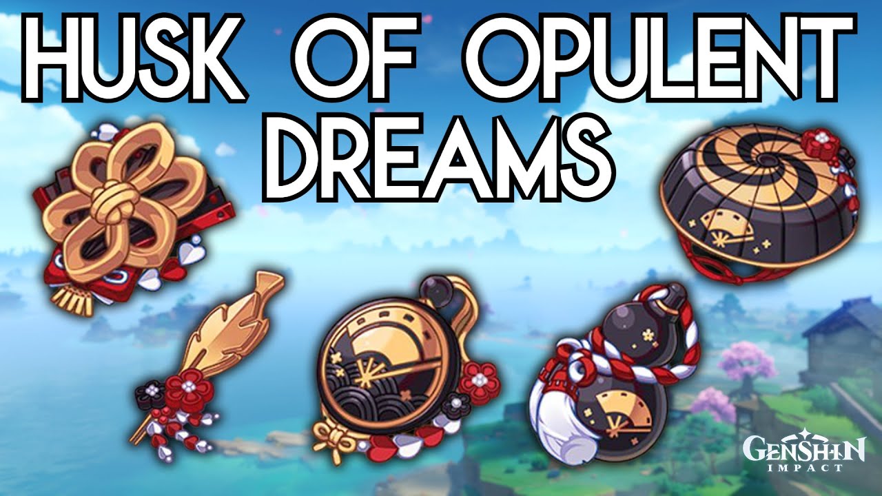 Farm Husk of Opulent Dreams Artifacts | Genshin Impact