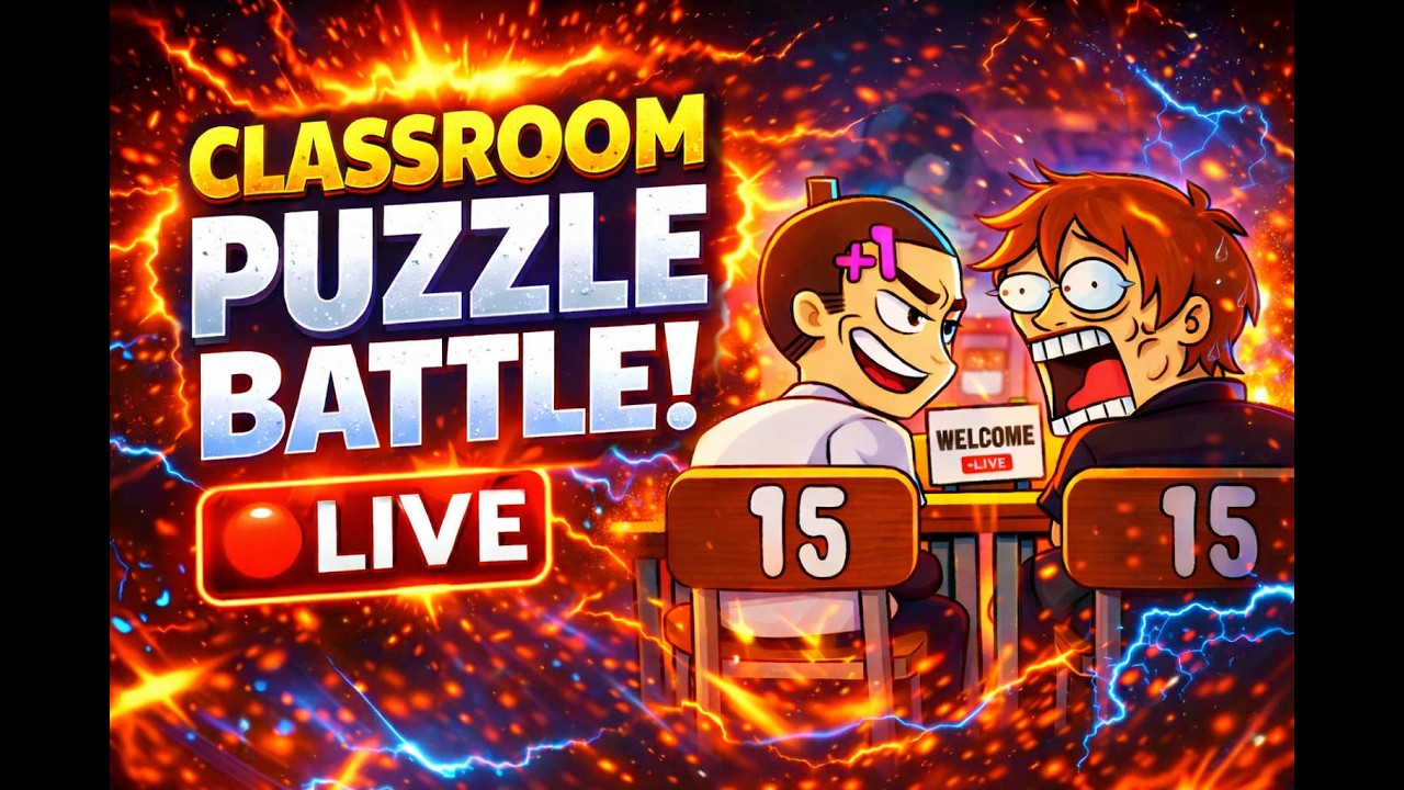 Classroom battle 😈| Puzzle Collection gameplay Live 🔴 | #shortsfeed#puzzlegame