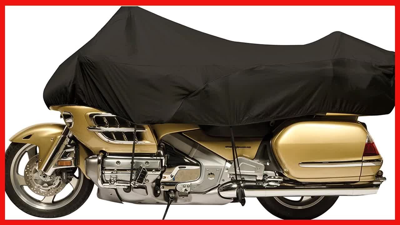Dowco Guardian 05140 Travel Ready Water Resistant Reflective Premium Motorcycle Half Cover