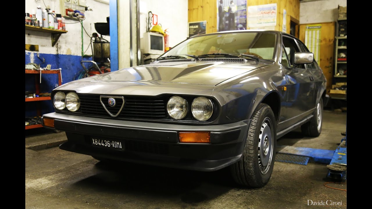 Скрипка V6: Alfa Romeo Alfetta GTV6 2.5 - Davide Cironi Drive Experience