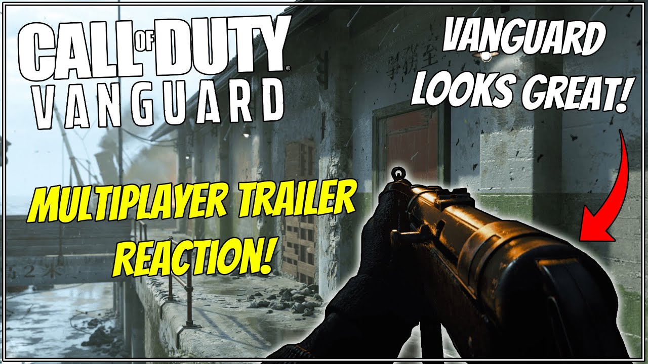 Reacting to the Vanguard Multiplayer Reveal Trailer! Vanguard Multiplayer Trailer Analysis