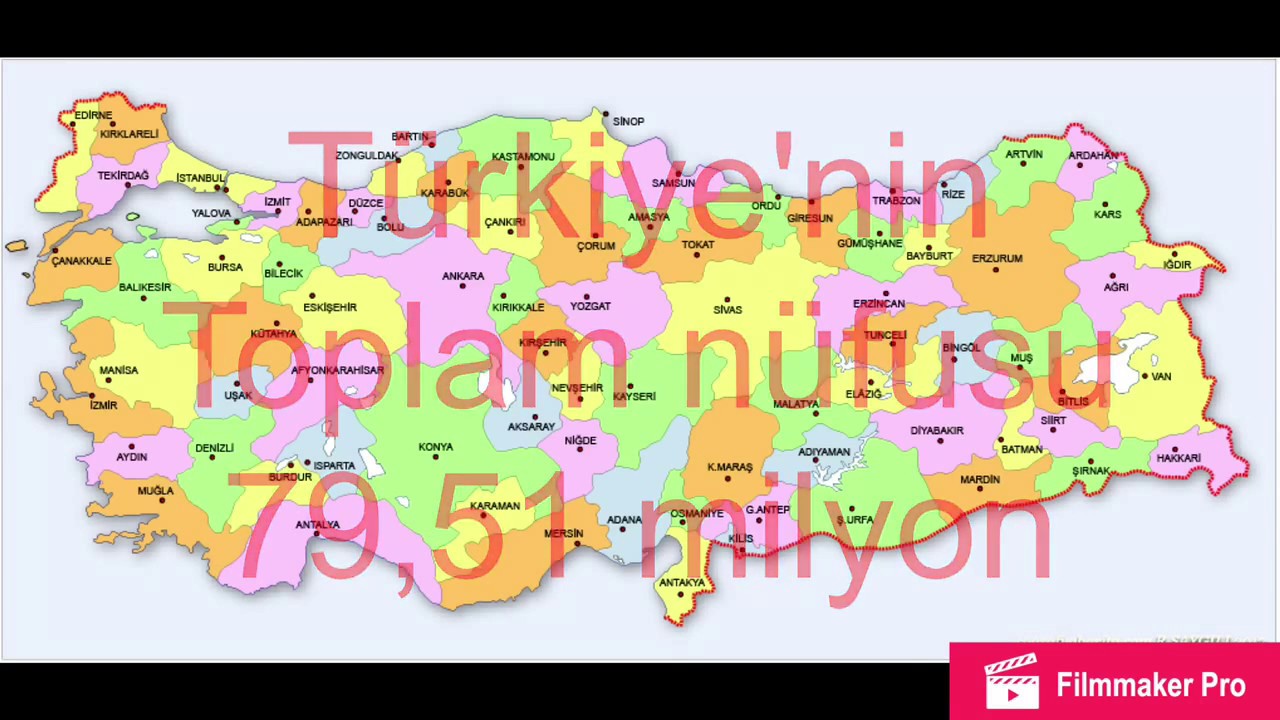 Türkiye nin en kalabalık illeri (birilk)
