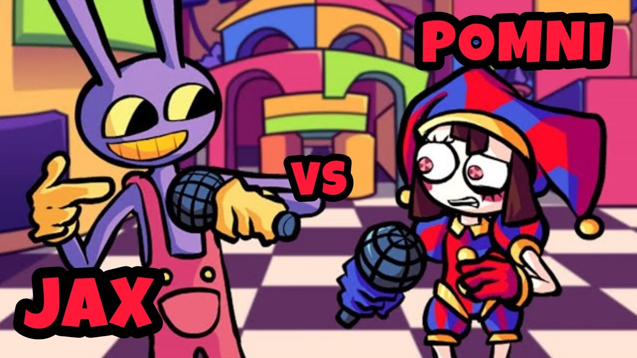 FNF VS JAX VS POMNI//com efeitos.