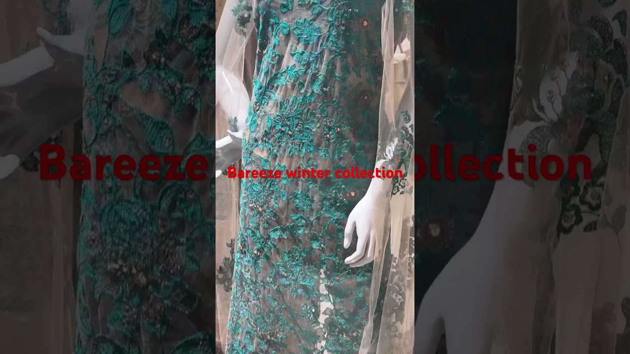 Bareeze winter collection 2025