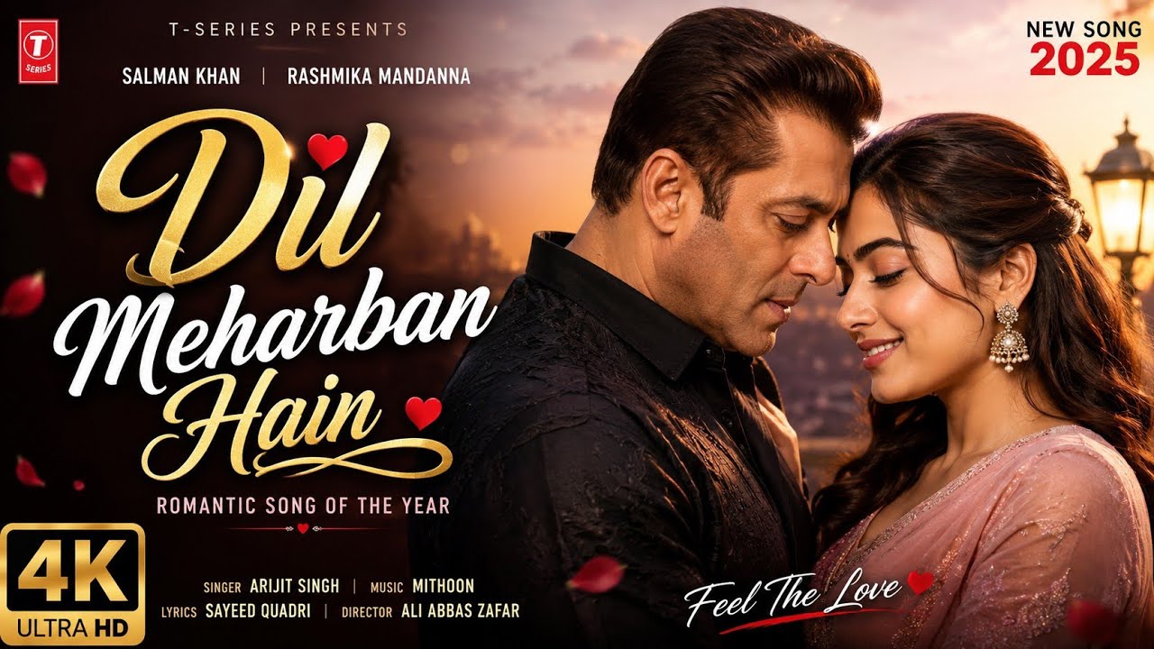 💖🎶【HEART-TOUCHING LOVE ANTHEM】Dil Meharban Hain ❤️ | Salman Khan & Rashmika Mandanna | New Hindi