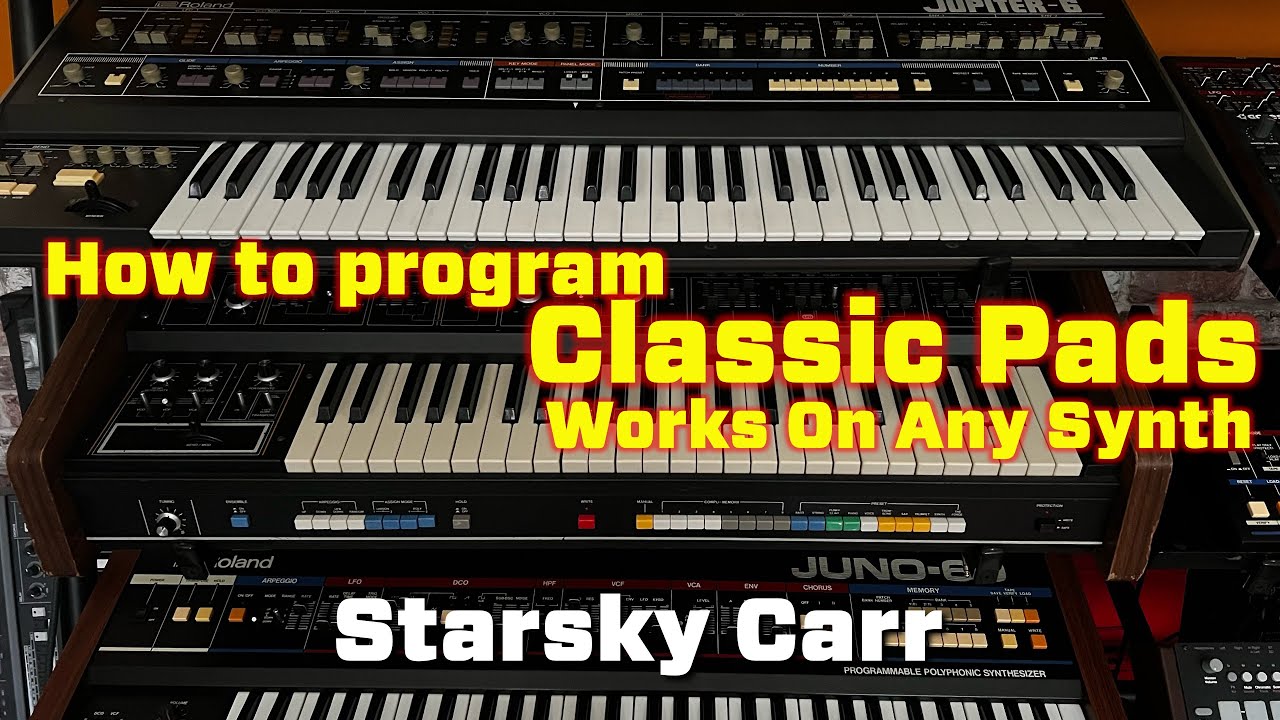 Patches on the Fly // Classic Pads on Modern Synths