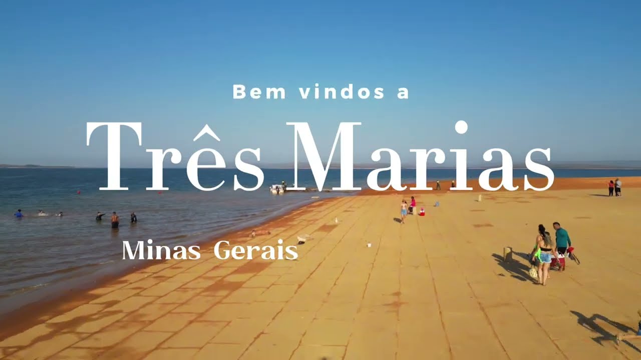 Três Marias: A História e Beleza do Mar de Minas e do Rio São Francisco de Drone 4k