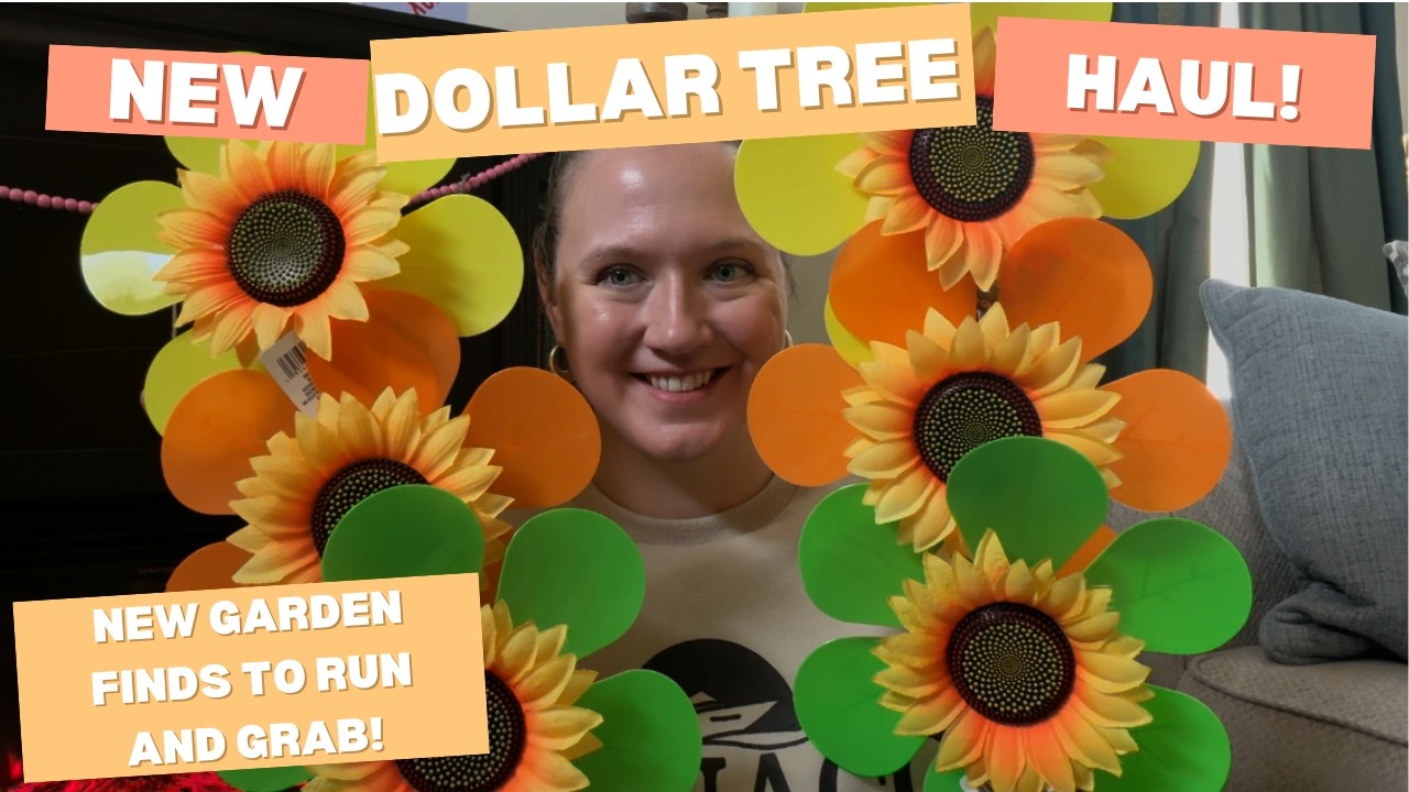 Покупки в Dollar Tree — новые товары для сада, которые можно быстро купить!