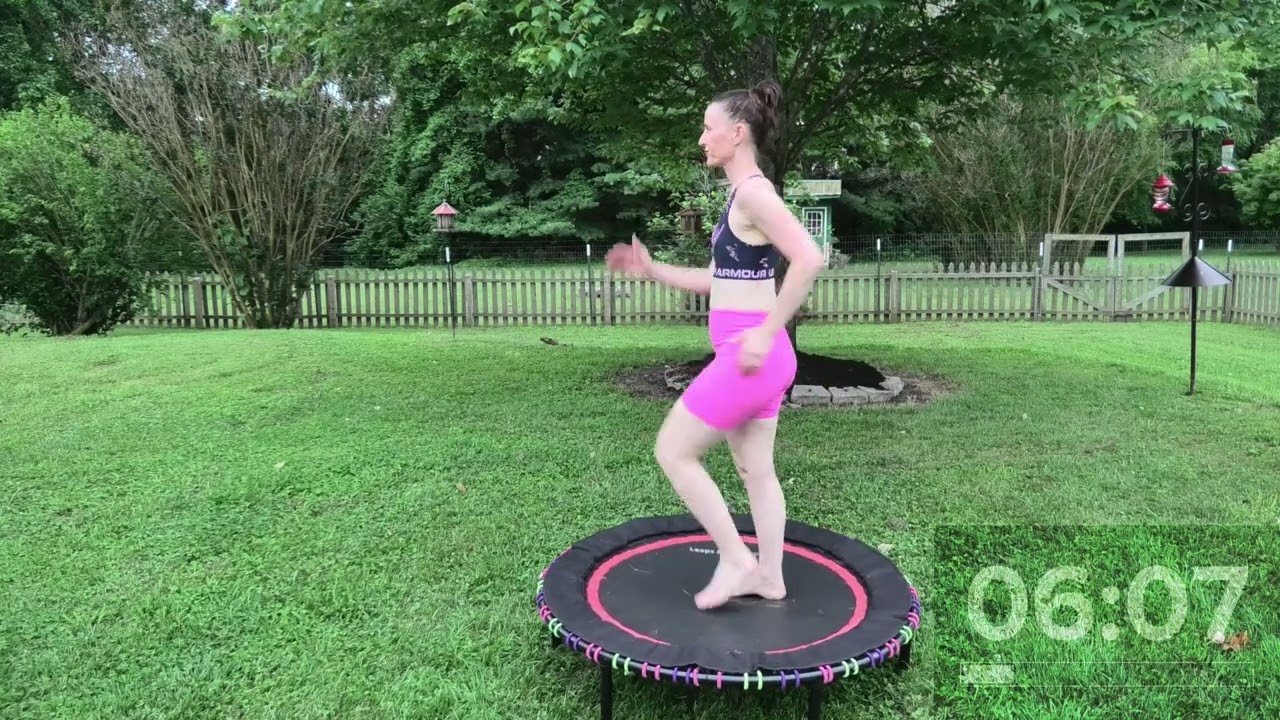 Rebounding Workout | Gentle Lymphatic Flow for Beginners & Seniors (No Jumping Required)