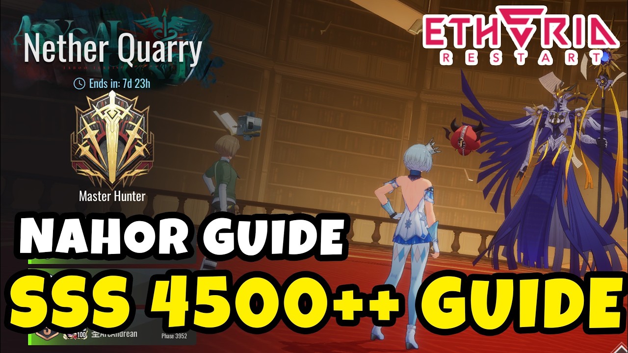 Как достичь SSS 4500 +++ в Нижнем Карьере — Полное руководство по боссу Нахор | Перезапуск Этерии