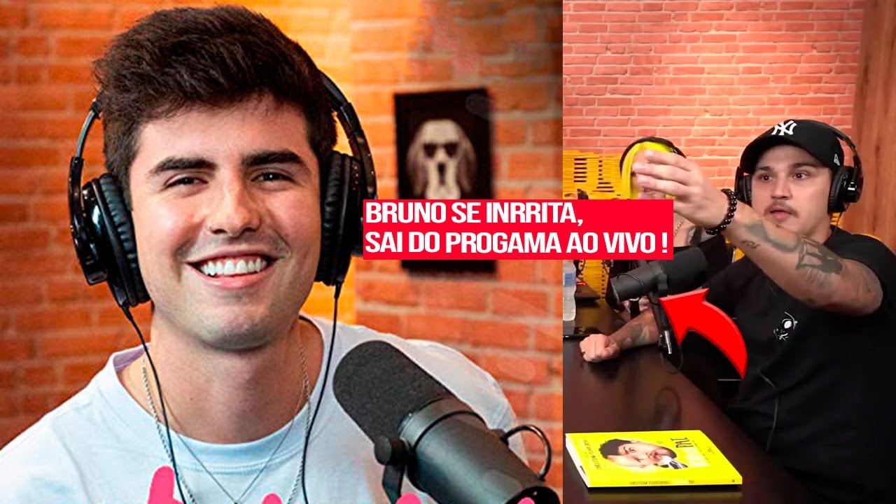 Bruno Magri, Namorado de ViihTube Fica P%to com Christian e sai do Programa Ao Vivo ! Trolagem