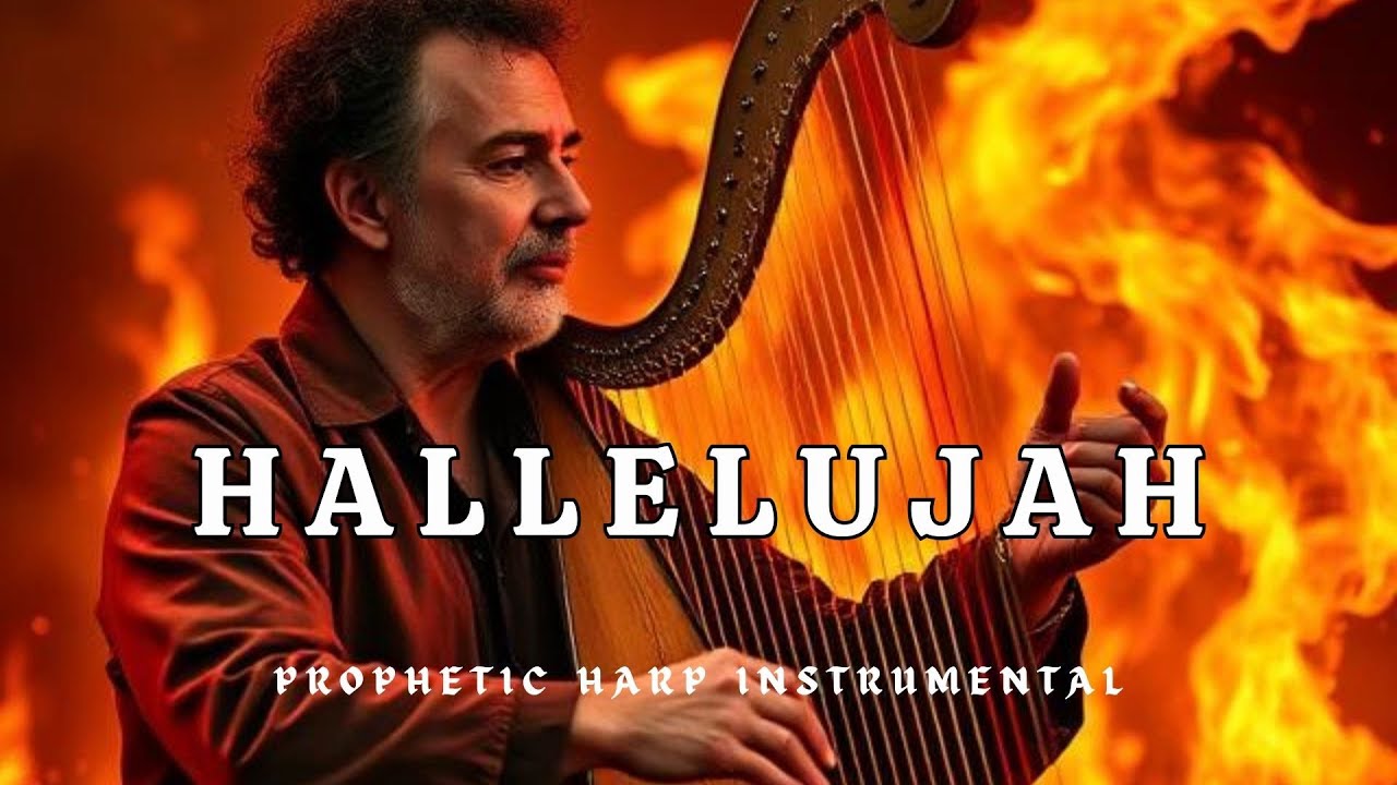 Prophetic Warfare Harp Instrumental Worship/HALLELUJAH/Background Prayer Music