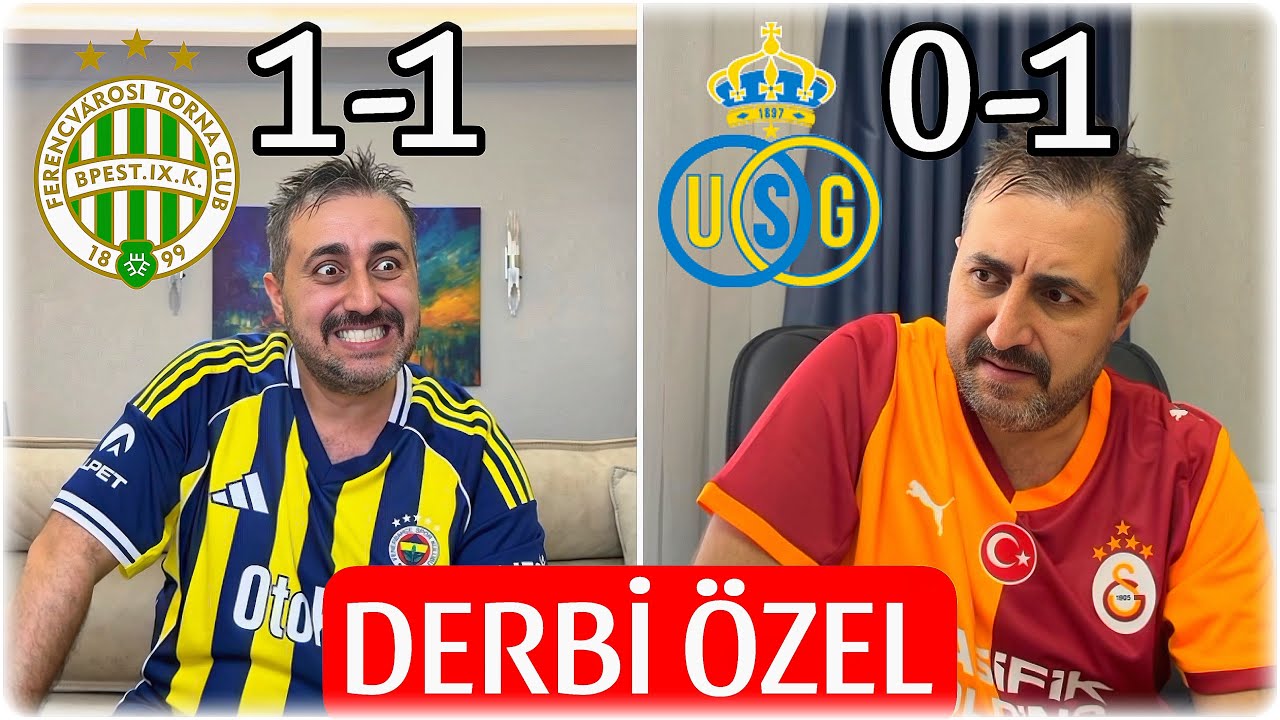 FENERBAH&Ccedil;E - GALATASARAY DERBİ &Ouml;ZEL + AVRUPA MA&Ccedil;LARI &Ouml;ZET