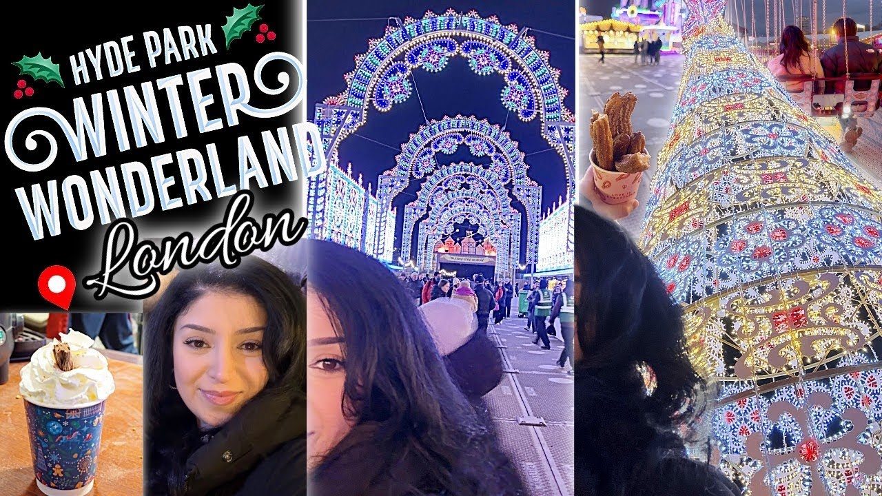 LONDON'S HYDE PARK WINTER WONDERLAND 2025 VLOG WALKTHROUGH - IN THE CHRISTMAS SPIRIT