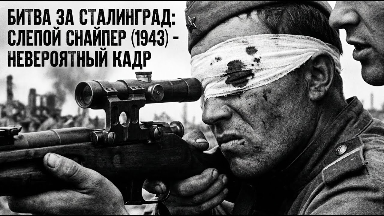 Когда Снайпер Потерял Оба Глаза — Его Напарник Стал Глазами, А Он — Руками. 217 Убитых Немцев