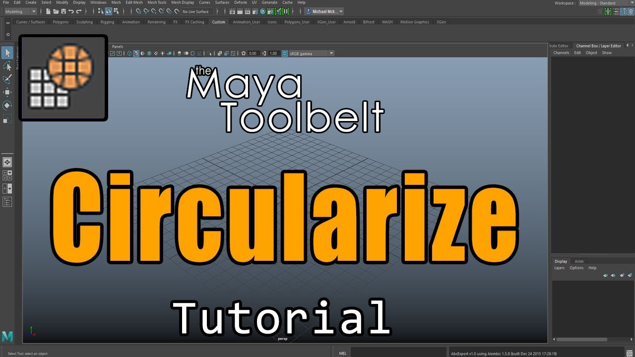 The Maya Toolbelt - Circularize