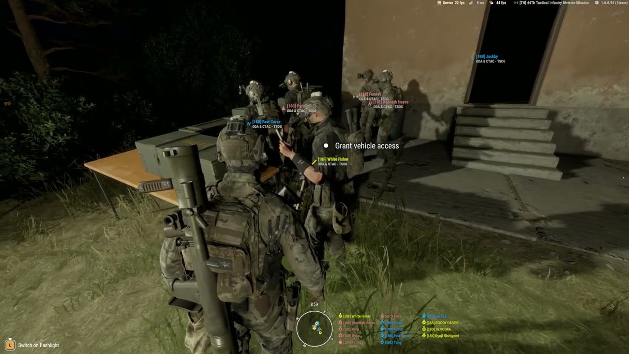ARMA RENFORGER  13/01/2026 TSOG ODA(Green Beret) SBF TEAM JOINT OPS MARSOG AIRFIELD ASSAULT