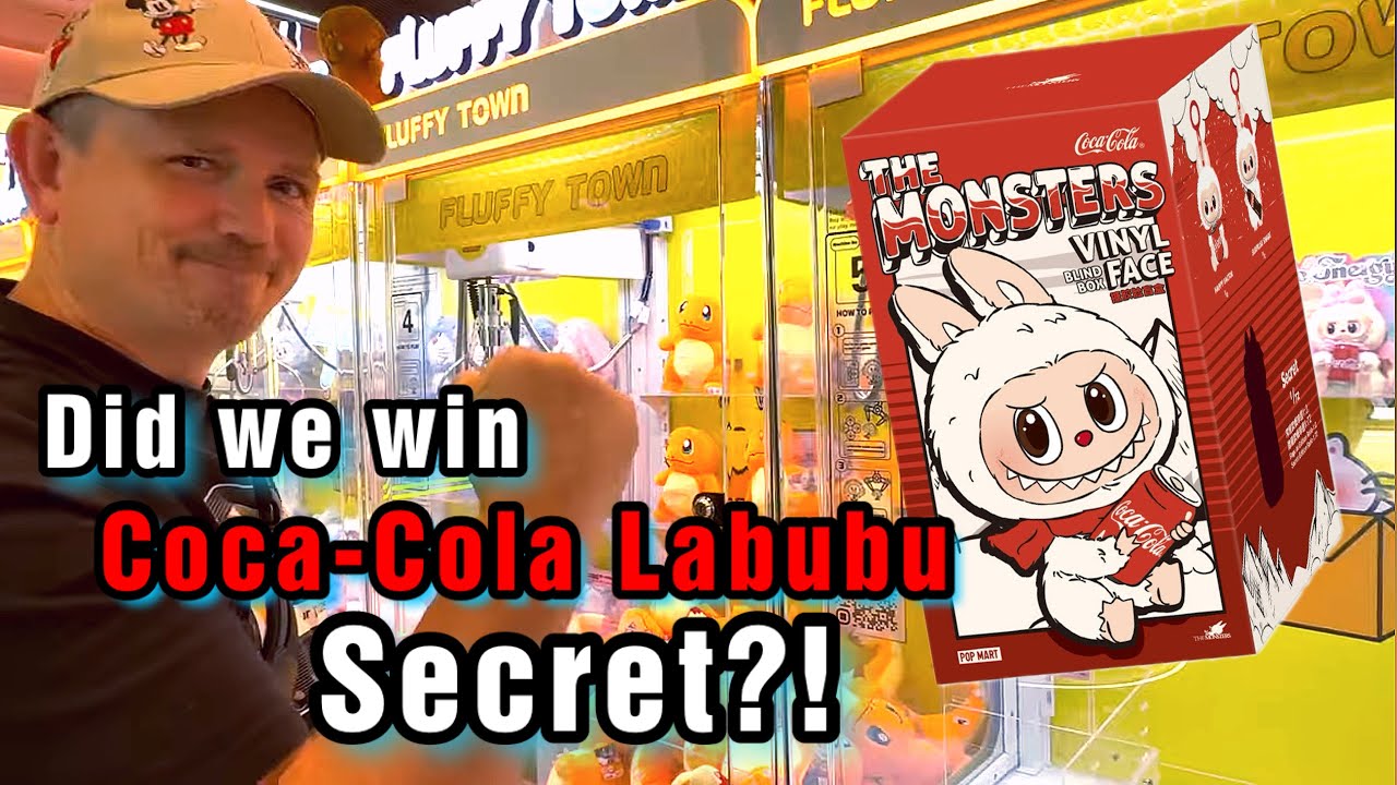 DID WE WIN THE SECRET COCA-COLA LABUBU?!?