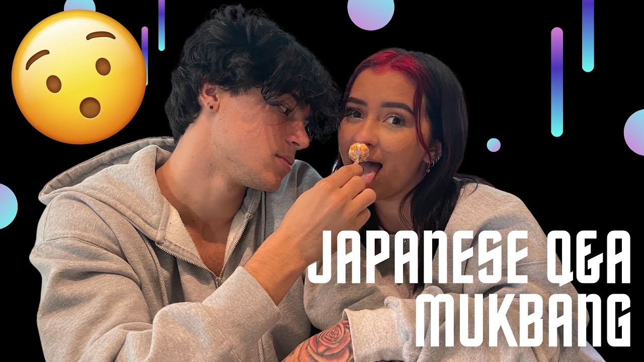 JAPANESE SNACK MUKBANG + JUICY Q&A w/ Mason Patterson
