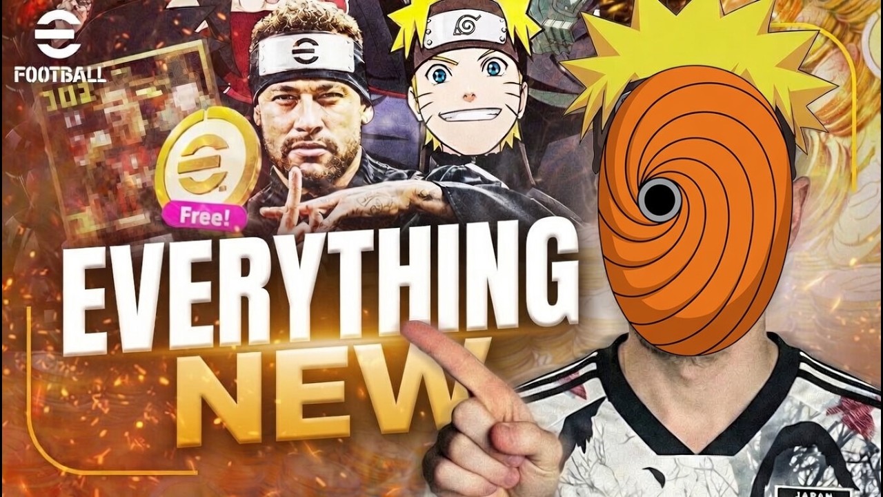 Naruto x eFootball Collab, Bale, Marcelo Update v5.4.1 & FREE Neymar
