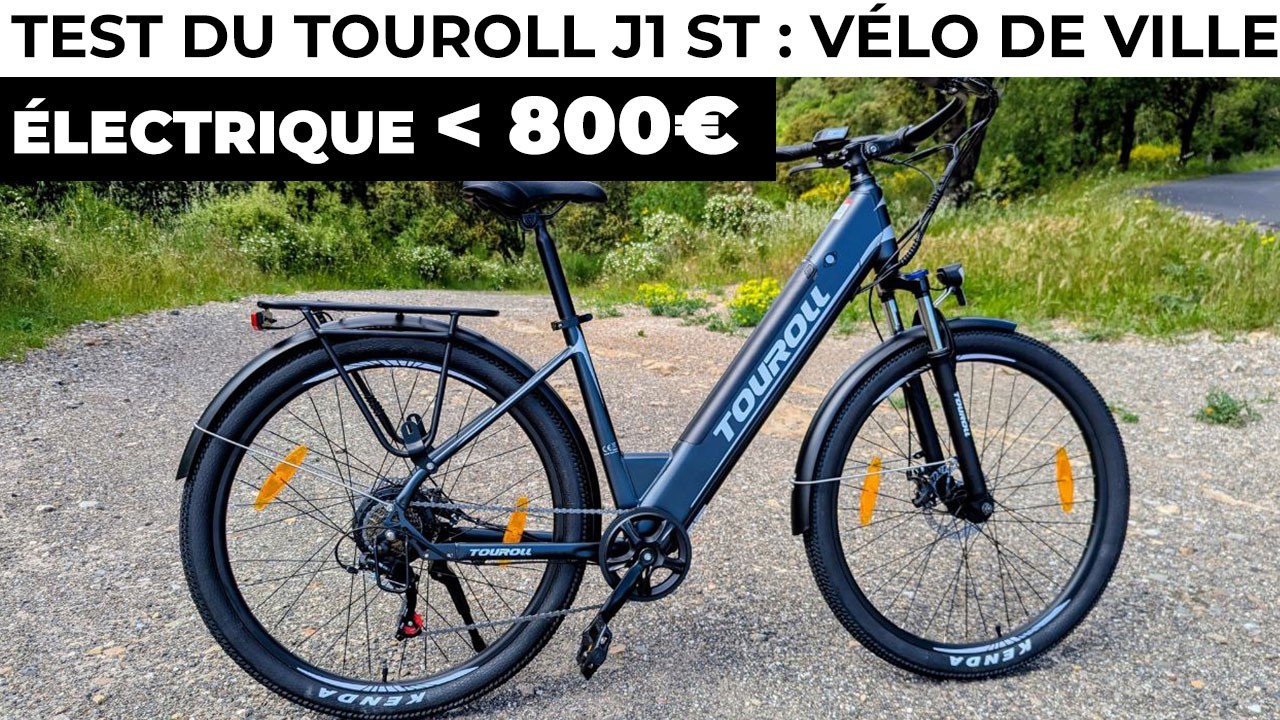 Test du vélo électrique Touroll J1 ST