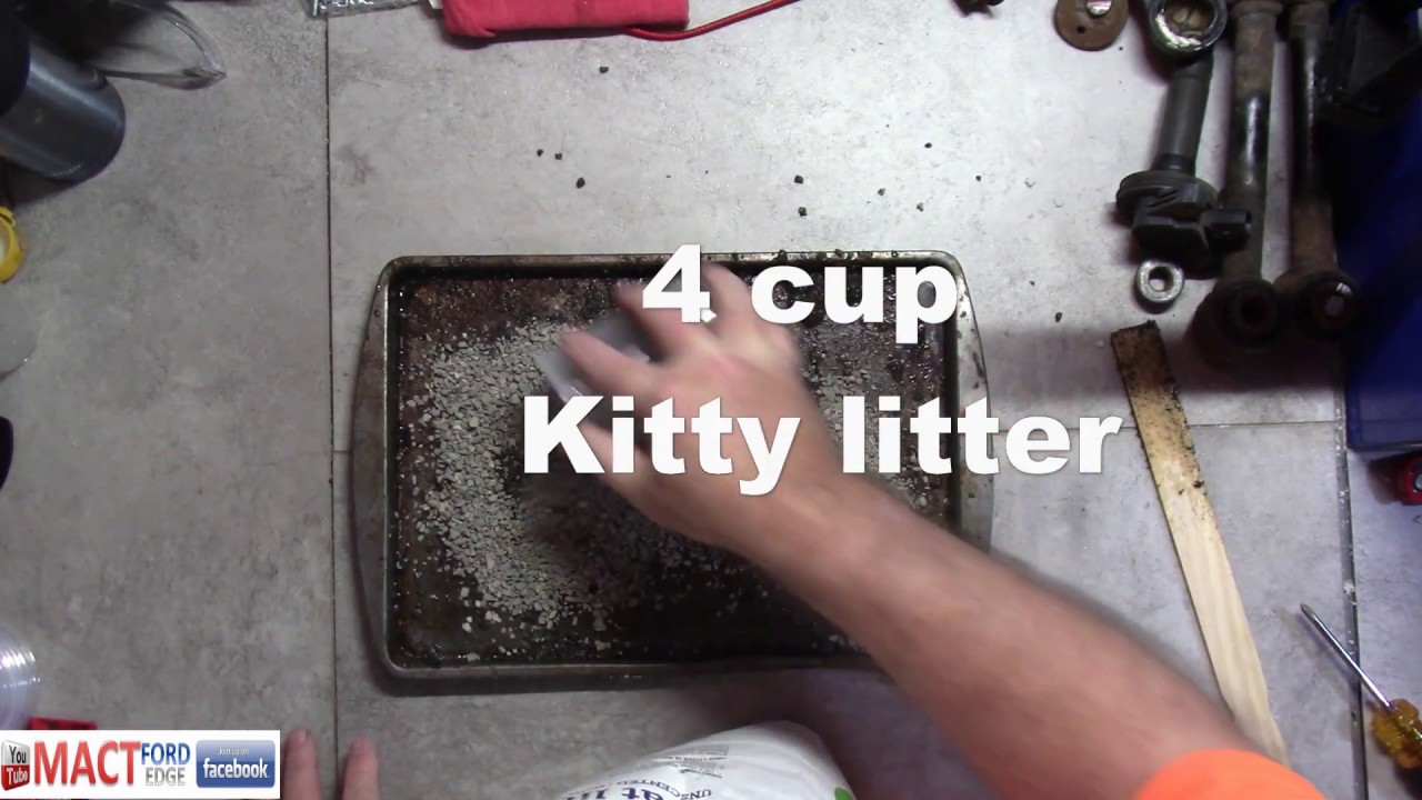 Kitty litter Napa oil dry or spill magic which is the better absorbent for coolant spills