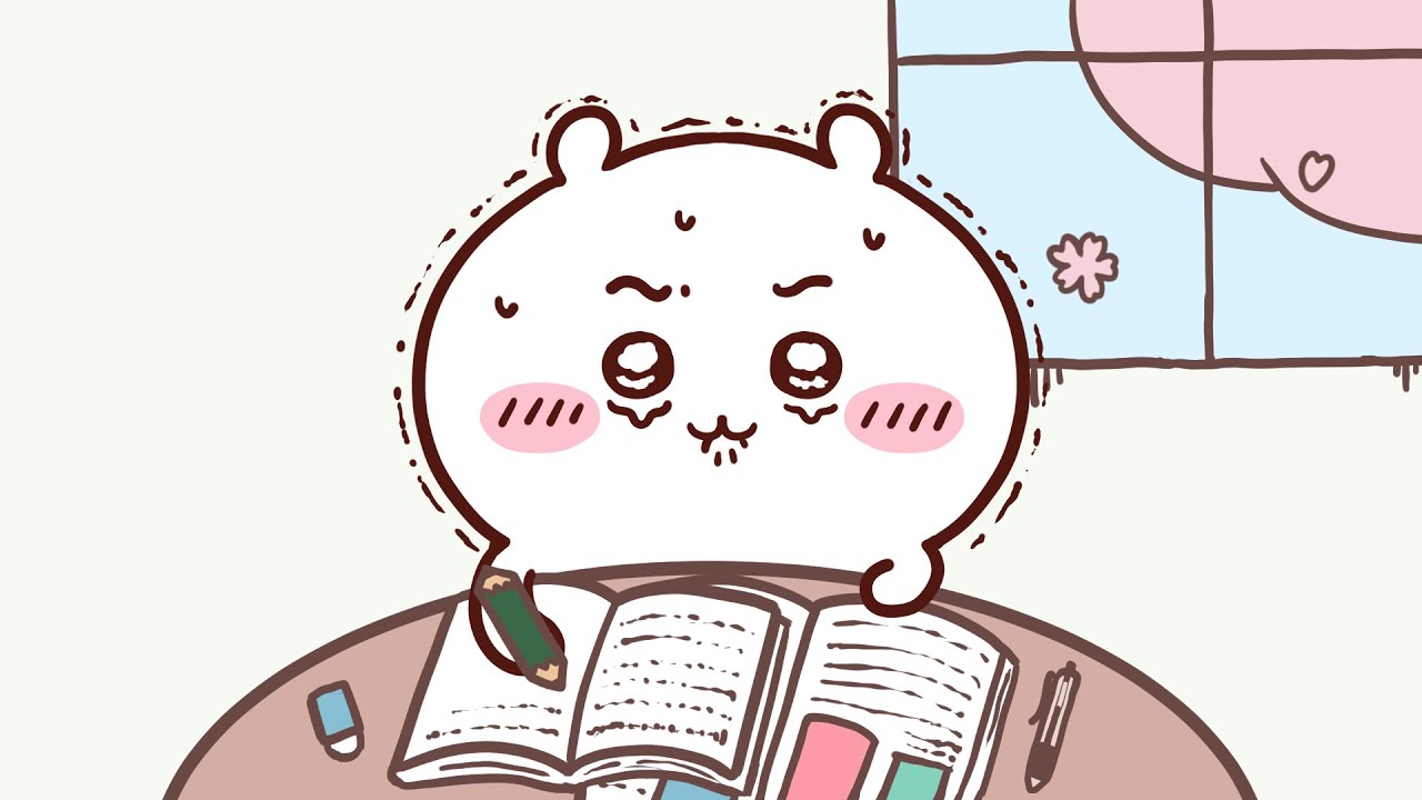 🌸ちいかわとお勉強できる動画🌸春【作業用】ポモドーロ25分+5分