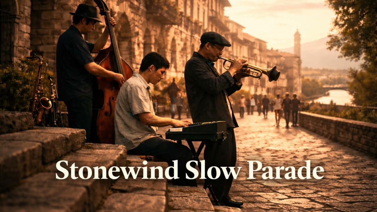 【フィレンツェ　チルホップビッグバンド】Stonewind Slow Parade｜フィレンツェ（イタリア） CHILLHOP BIG BAND WALK / ストーンウィンド・スロー・パレード –