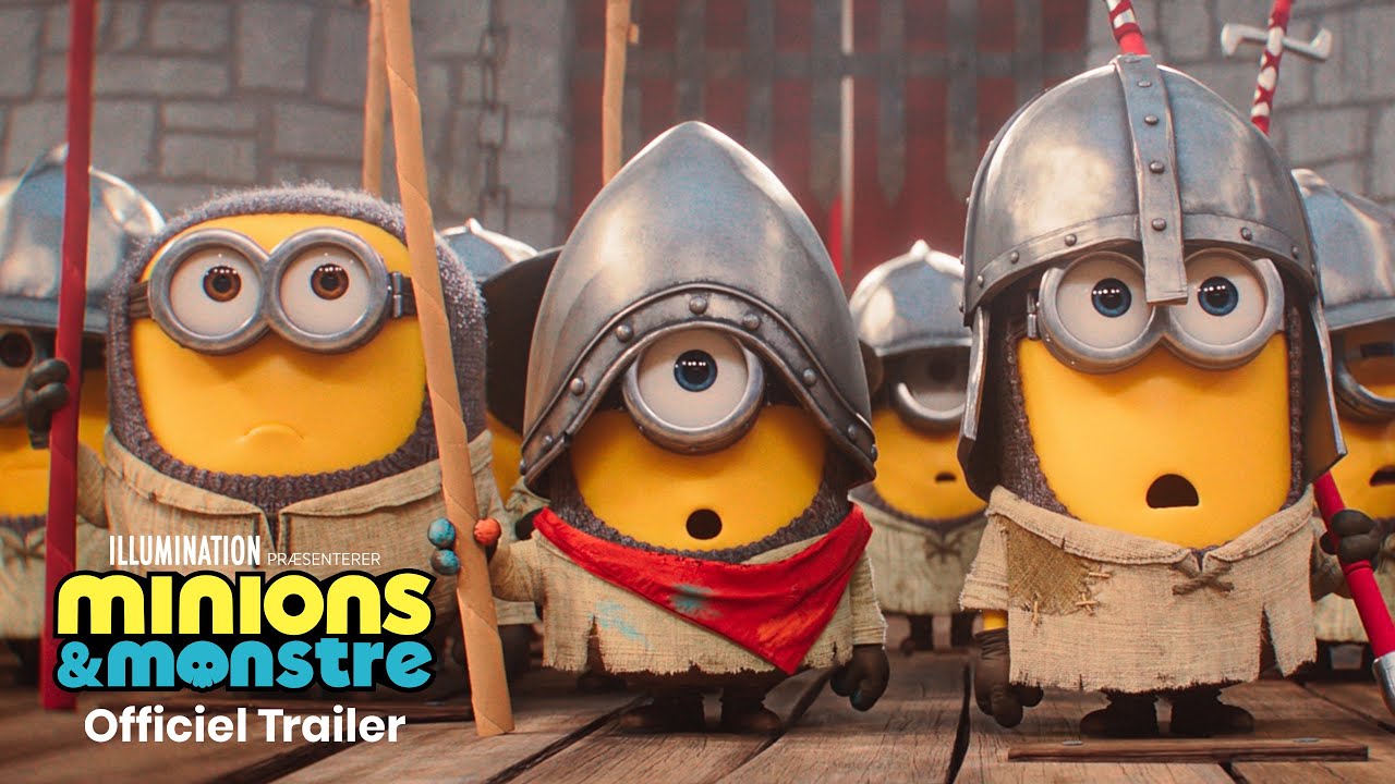 Minions & Monstre | Officiel trailer | Biografpremiere 1. juli