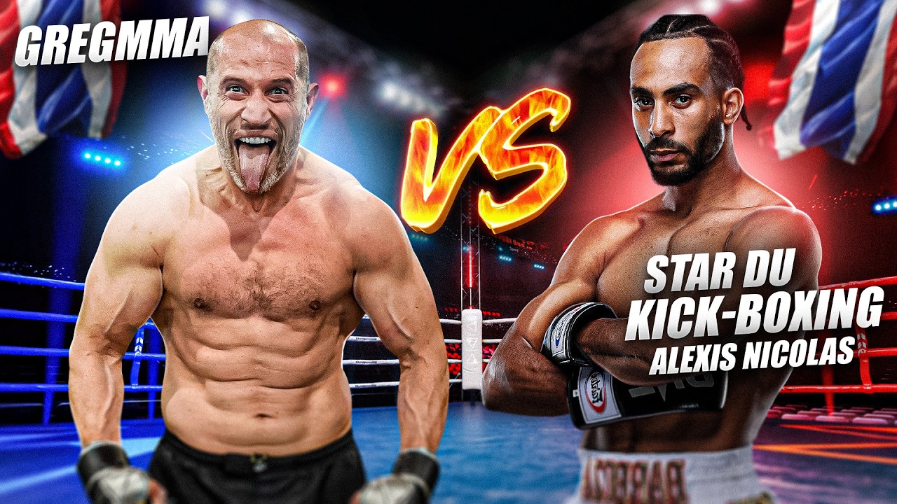 La nouvelle star du Kick-Boxing me monte en l'air : GregMMA VS Barboza (Alexis Nicolas)