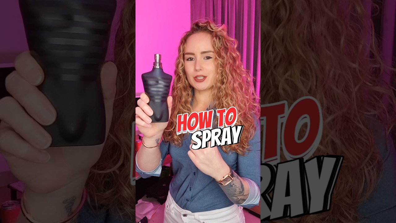 How To Spray Jean Paul Gaultier Ultra Male
