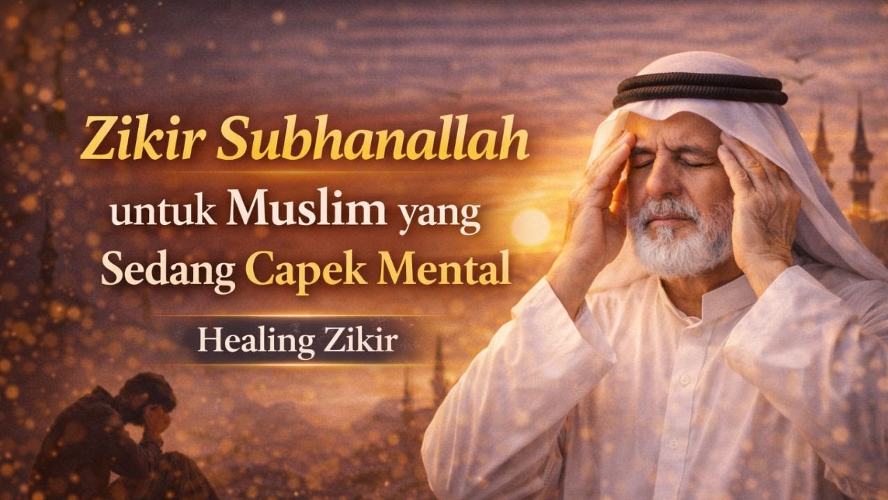 Tenangkan Pikiran yang Kacau dengan Zikir Subhanallah untuk Muslim yang Sedang Capek Mental