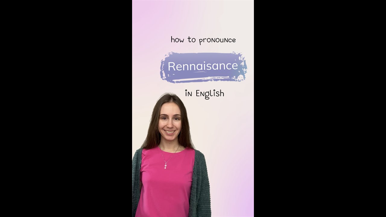 How to pronounce Renaissance in English | Как произносится Ренессанс на английском | Произношение