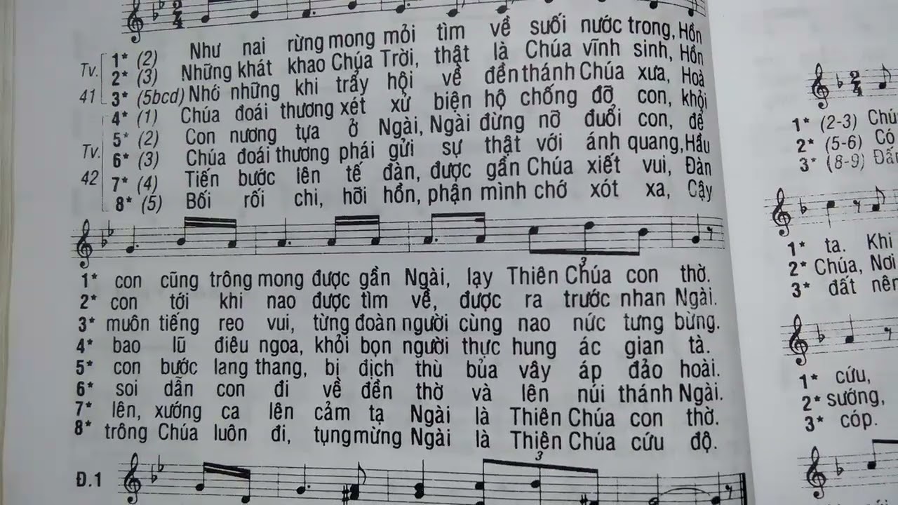 Thánh Vịnh 41& 42 Kim Long