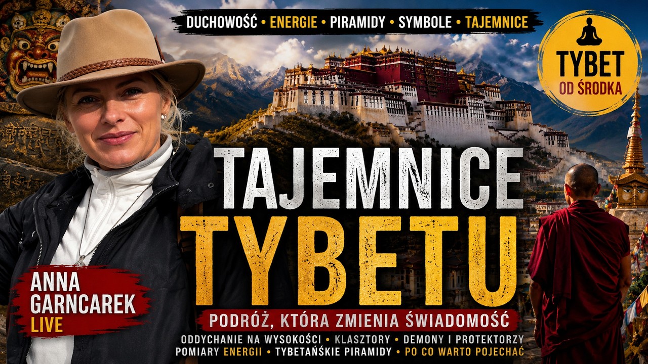 TYBET: Duchowość, Demony i Ukryte Energie Himalaj&oacute;w | Anna Garncarek LIVE