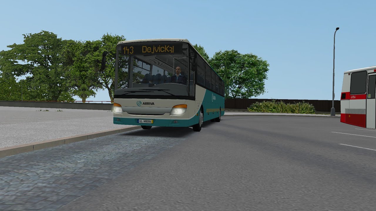 OMSI 2 S41x Intercity Addon  Setra S415 UL Business Manual- Prague Citybus &raquo; Line 143 Logitech G29