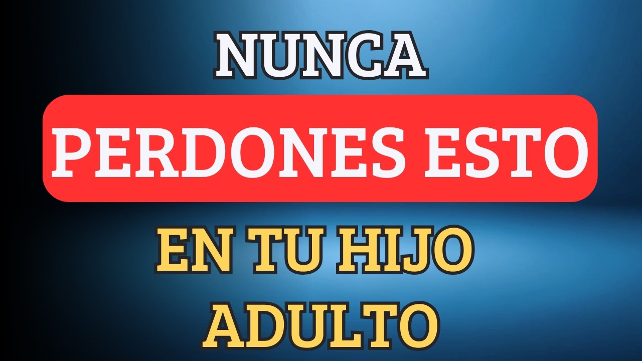 10 Actitudes IMPERDONABLES de un HIJO adulto | Marian Rojas
